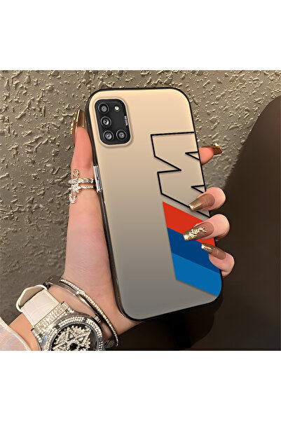 Hontinga حافظة سيليكون متوافقة مع هاتف سامسونج جالاكسي A31 ذات حافة صلبة ومضا...