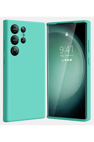 OEM Husa Silicon Soft Touch, Microfibra, Protectie Camere, pentru Galaxy S24 ...