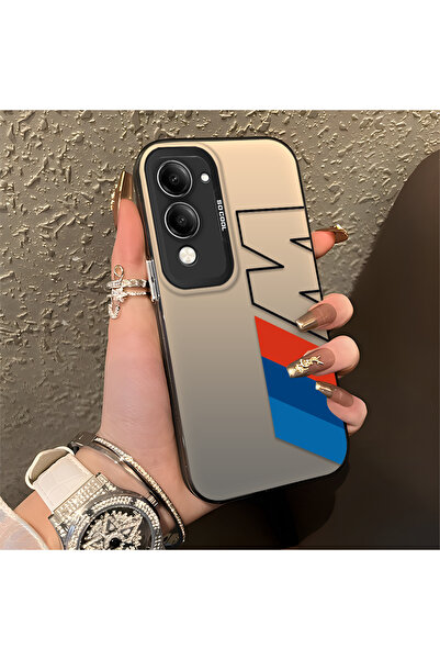 Hontinga حافظة Vivo Y04 متوافقة مع حافة السيليكون الصلبة والمضادة للسقوط BMW ...