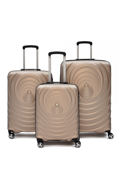 Pierre Cardin 3’lü Valiz Seti Sessiz Tekerlekli Hafif Dayanıklı Kabin + Orta ...