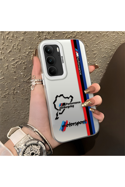 Hontinga حافظة هاتف Realme C75 متوافقة مع حافة السيليكون الصلبة ومضادة للسقوط...