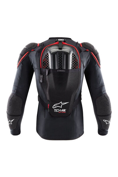 Alpinestars Tech-Air Off-Road Sistem Airbag Ceket Siyah Kırmızı
