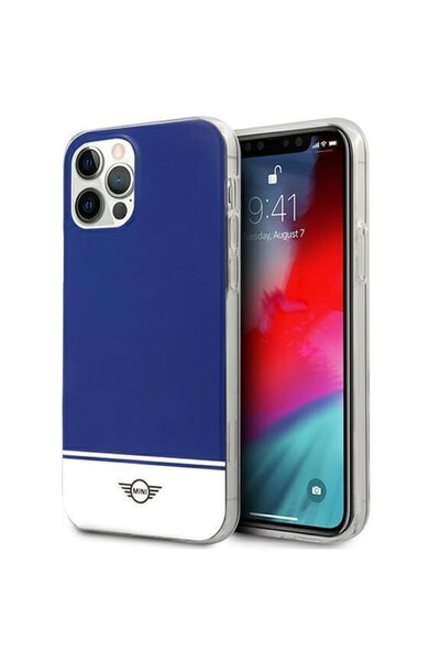 Other Mini MIHCP12MPCUBINA Husă rigidă pentru iPhone 12/12 Pro 6,1" granatowy...