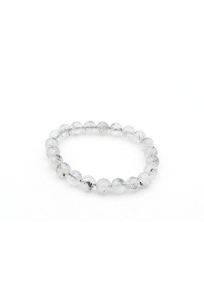 Murty99 Genuine Natural Herkimer Quartz Stone Bracelet 8.5 mm