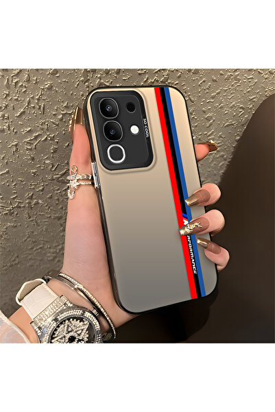 Hontinga حافظة هاتف من السيليكون متوافقة مع هاتف Vivo Y29، حافة خلفية صلبة مض...