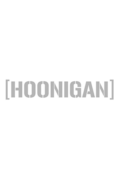 Universal HOONIGAN Car Sticker, 22cm, White