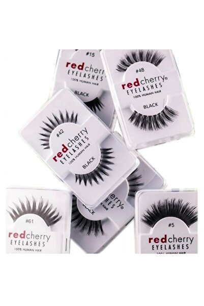 Red Cherry Κόκκινες κερασιές βλεφαρίδες με λωρίδες