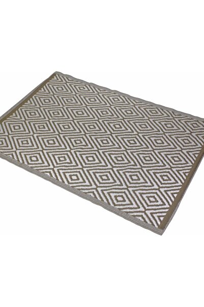 JEMIDI Outdoor Patio Rug, 150 x 210 cm, Beige, Polypropylene, 55304.11