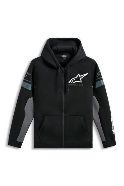 Alpinestars Esemex Hoodie Kapüşonlu Sweatshirt Siyah Gri