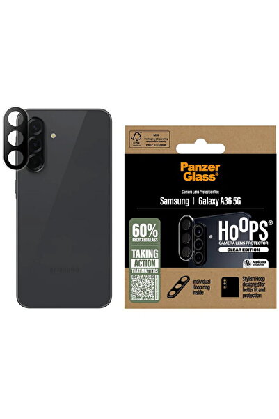 Panzer Glass Folie Camera pentru Samsung Galaxy A36 5G - PanzerGlass® Hoops® ...
