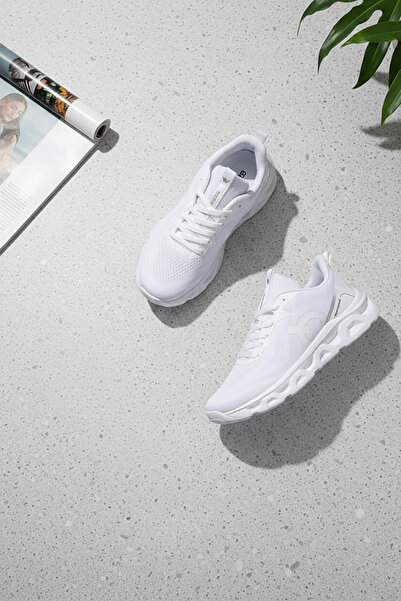 Ayakkabı Fuarı Elit ASENS4342 Erkek Klasik Sneaker Beyaz