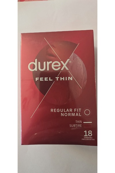 Durex Prezervative Feel Thin, 18 bucăți