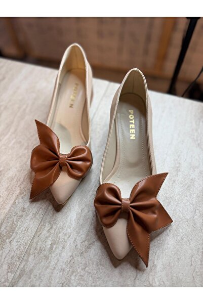 POTEEN Heydi Γυναικεία παπούτσια μεγάλου μεγέθους από λουστρίνι, άνετα παπούτ...