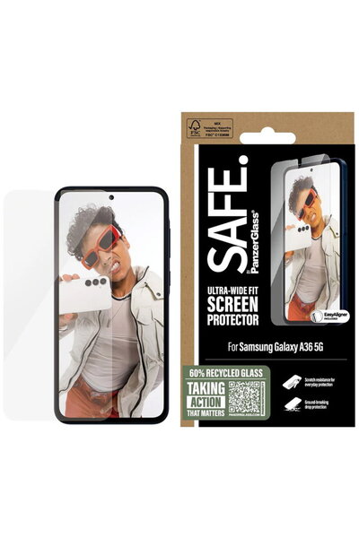 Panzer Glass Folie pentru Samsung Galaxy A36 5G - PanzerGlass ®   SIGUR. Prot...