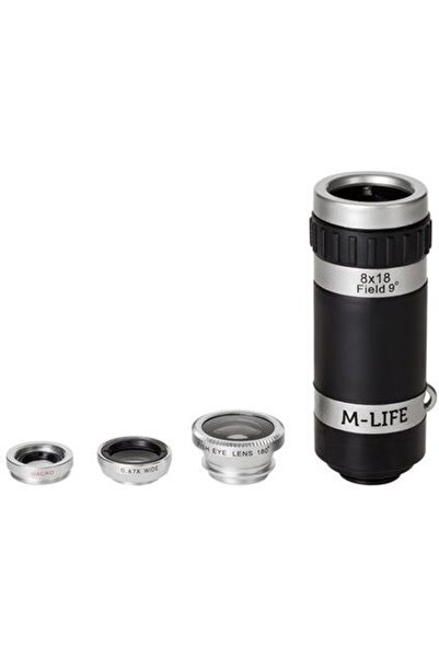 M Life M-LIFE 4 IN 1 SMARTPHONE LENS KIT