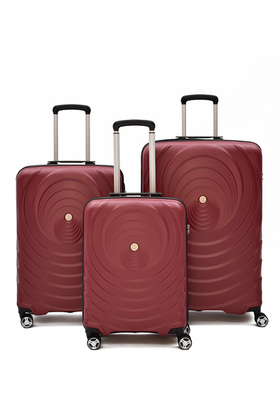 Pierre Cardin 3’lü Valiz Seti Sessiz Tekerlekli Hafif Dayanıklı Kabin + Orta ...