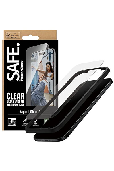 Panzer Glass Folie pentru iPhone 17 Air - PanzerGlass® SAFE. Ultra-Wide Fit S...