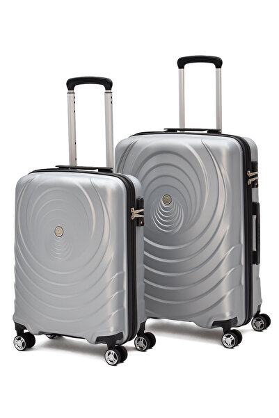 Pierre Cardin 2’li Valiz Seti Sessiz Tekerlekli Hafif Dayanıklı Orta + Kabin ...