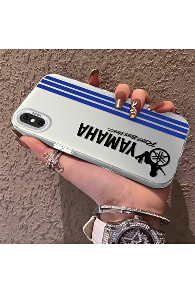 CHICASELUX iPhone X ile Uyumlu Telefon Kılıfı BMW Desenli Silikon Kenar Sert ...
