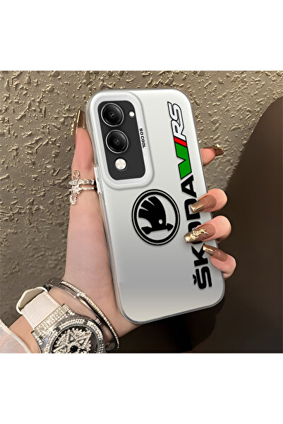 Hontinga حافظة هاتف Vivo Y29S متوافقة مع حافة السيليكون الصلبة ومضادة للسقوط ...