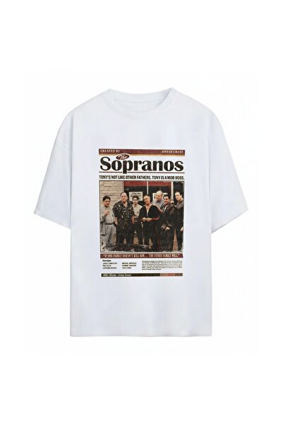 SVART WEAR The Sopranos Printed Unisex Oversized 100% Cotton Pack T-Shirt