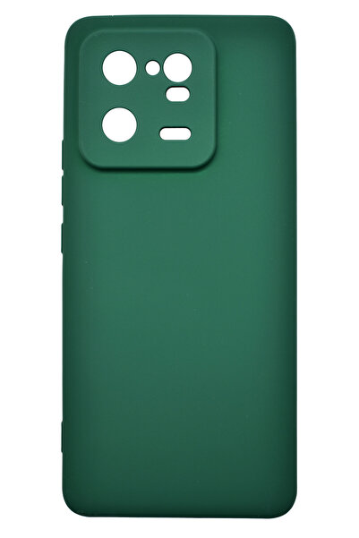 OEM Soft Touch Silicone Case, Microfiber, Camera Protection, for Xiaomi 13 Pr...