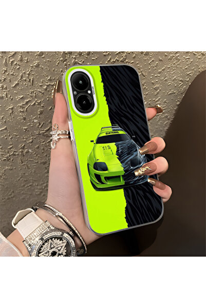 Hontinga حافظة هاتف لامبورغيني متوافقة مع هاتف Realme C67 مصنوعة من السيليكون...