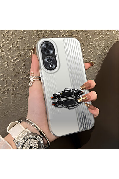 Hontinga حافظة هاتف OPPO A60 متوافقة مع حافة السيليكون الصلبة ومضادة للسقوط، ...