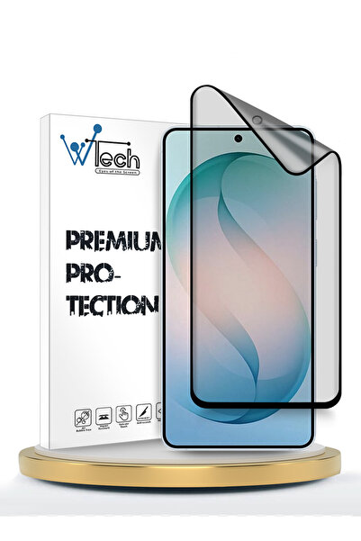 Wtech Samsung S26 Plus 5G 2026 Premium Nano Ceramic Glue Full Cover Matte Fle...