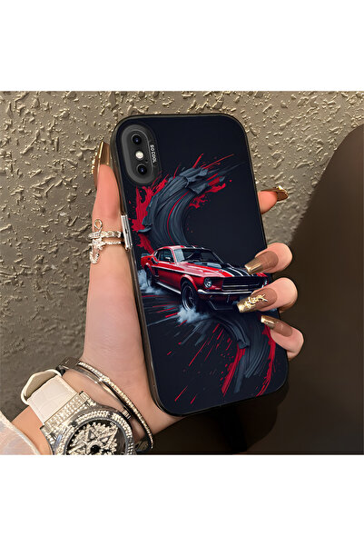 Hontinga حافظة هاتف كلاسيكية متوافقة مع هاتف iPhone XS Max مصنوعة من السيليكو...