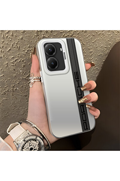 Hontinga حافظة هاتف بوكو X7 برو متوافقة مع حافة السيليكون الصلبة والمضادة للس...