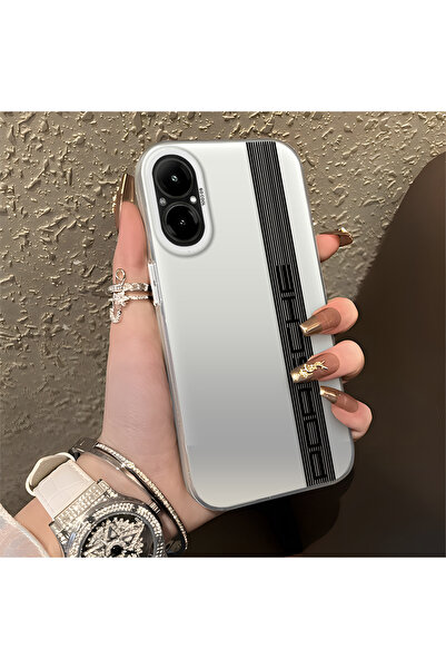 Hontinga حافظة هاتف Realme C67 متوافقة مع حافة السيليكون الصلبة ومضادة للسقوط...