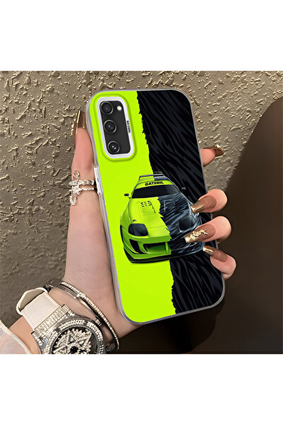 Hontinga حافظة هاتف لامبورغيني متوافقة مع هاتف سامسونج جالاكسي S20 FE مصنوعة ...