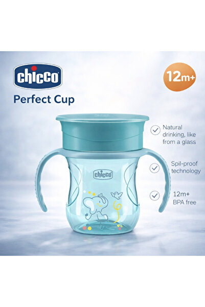Chicco Cana 360 de grade, anticurgere, cu manere, 200 ml, Perfect Cup 180684,...