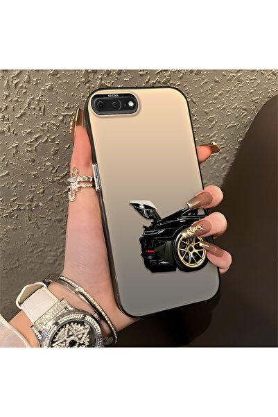 Hontinga حافظة هاتف كلاسيكية من السيليكون متوافقة مع هاتف iPhone 7 Plus، ذات ...