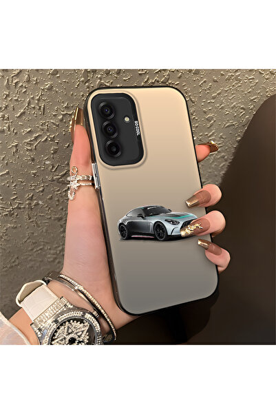 Hontinga حافظة هاتف سامسونج جالاكسي A17 متوافقة مع حافة السيليكون الصلبة والم...