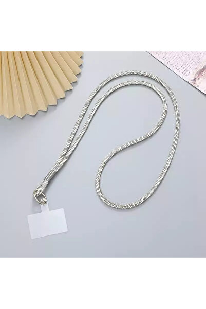 rangmobil Taşlı Telefon Askısı-Telefon Boyun Askısı -Tüm Telefonlara Uyumlu