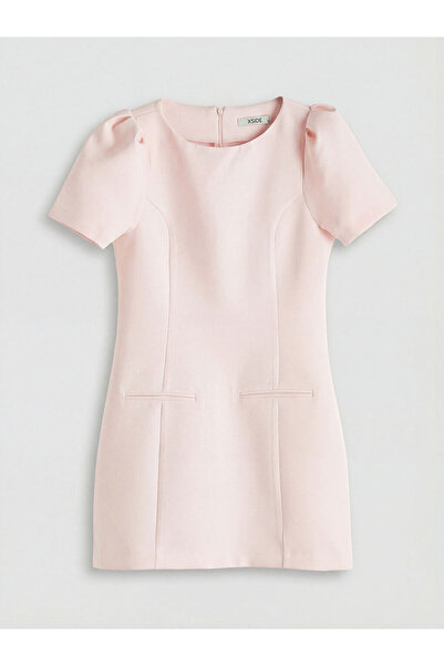 LC Waikiki UZG STORE'dan Stil Sahiplerine Sıfır Roba Yaka Karpuz Kol Mini Elbise