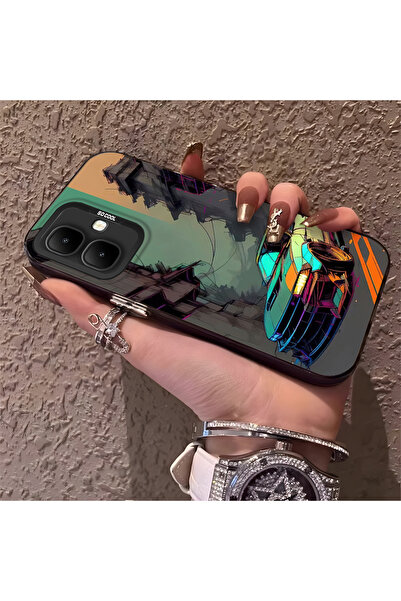 CHICASELUX حافظة من السيليكون ذات حافة صلبة ومضادة للسقوط، متوافقة مع سيارة ت...