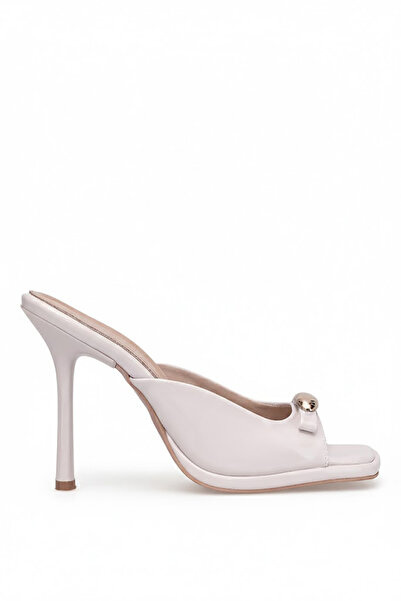 Ayakkabı Fuarı Elit Pm44 K4584 Women's Classic Heeled Shoes Beige