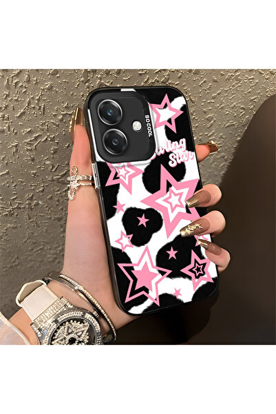 Hontinga حافظة هاتف OPPO A3 5G متوافقة مع الحواف السيليكونية الصلبة والمضادة ...