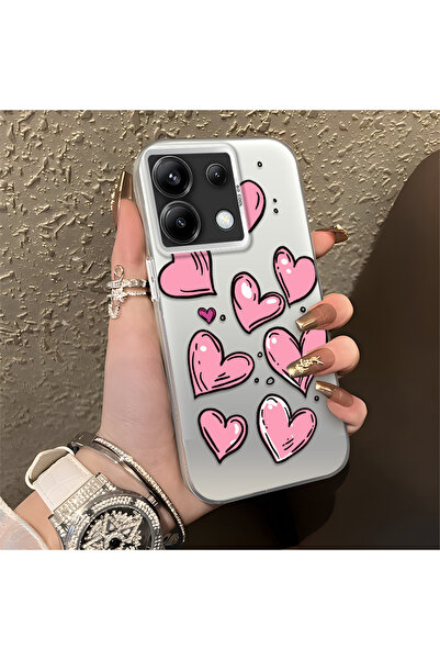 Hontinga حافظة هاتف Redmi Note 13 Pro 5G متوافقة مع الحواف السيليكونية الصلبة...