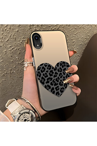 Hontinga iPhone Xr Compatible Silicone Edge Hard Back Anti-Fall Phone Case Le...