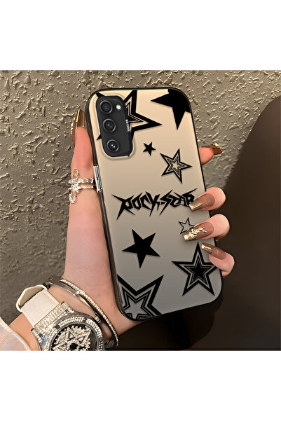 Hontinga Samsung Galaxy S20 Fe Compatible Stars Patterned Silicone Phone Case...