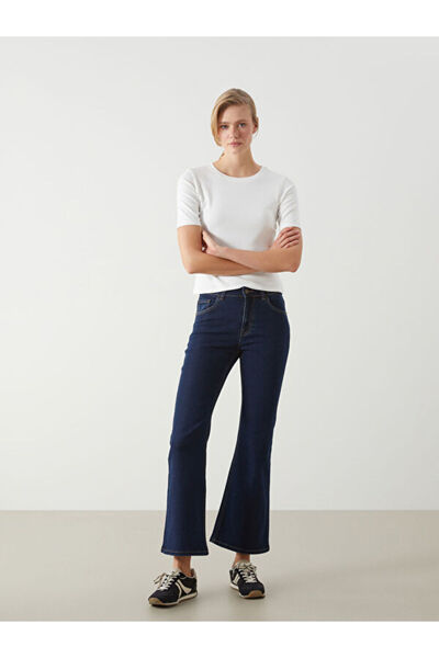 LC Waikiki Rmz Gi̇yi̇m Farkiyla Mars Spanish Flare Women's Jean Pants