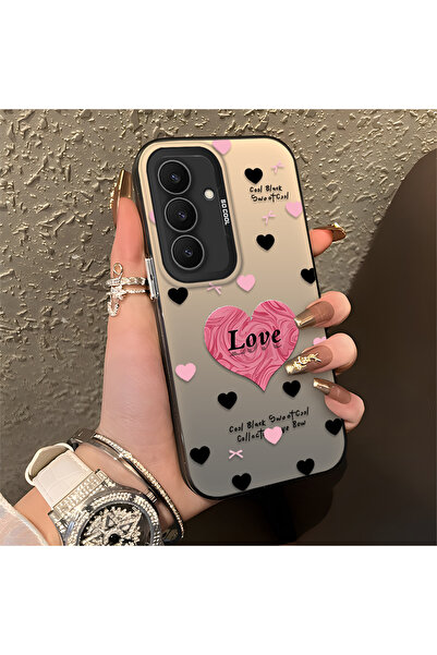 Hontinga حافظة هاتف سامسونج جالاكسي S25 FE متوافقة مع السيليكون، ذات حافة صلب...