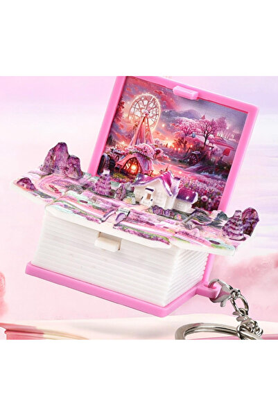 Mihristore Τρισδιάστατο Πτυσσόμενο Παζλ Βιβλίου Παιχνίδι Πτυσσόμενο Μπρελόκ Μ...