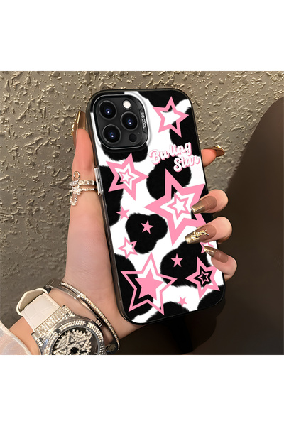 Hontinga iPhone 13 Pro Compatible Silicone Edge Hard Back Anti-Fall Phone Cas...