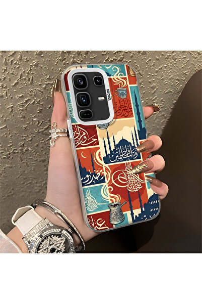 Hontinga حافظة هاتف Infinix Note 50 Pro Plus متوافقة مع الحواف السيليكونية ال...