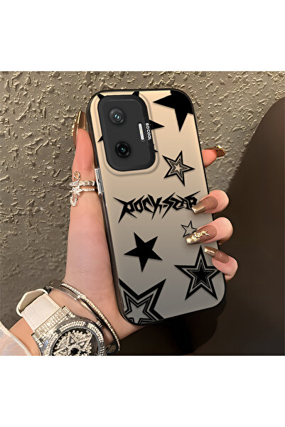 Hontinga حافظة هاتف من السيليكون متوافقة مع Poco F7 5G، موديل منقوش من سلسلة ...